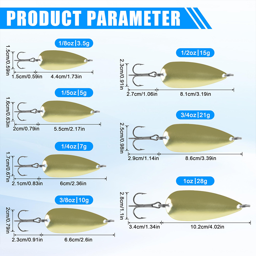 5 Adet Balıkçılık Kaşığı Metal - Fishing Hook Treble incelemesi ve fiyatı