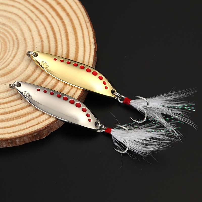 1 adet 5g-20g Metal Spinner Ka - Fishing Hook Treble incelemesi ve fiyatı