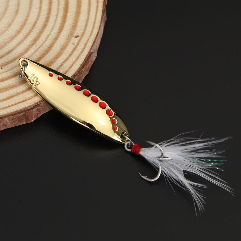 1 adet 5g-20g Metal Spinner Ka - Fishing Hook Treble incelemesi ve fiyatı